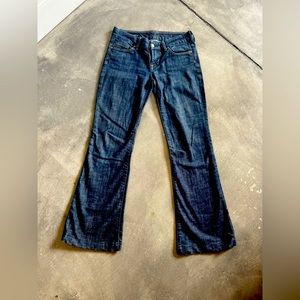 Citizens of Humanity low waisted full leg jeans size 28